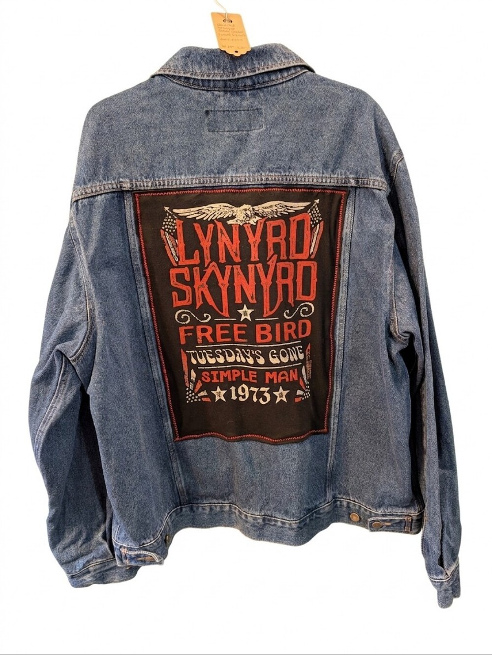 Upcycled One of a Kind Wrangler Lynyrd Skynyrd Jacket